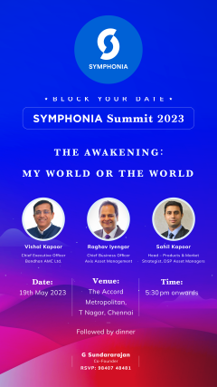 Symphonia Summit 2023  speaker standee